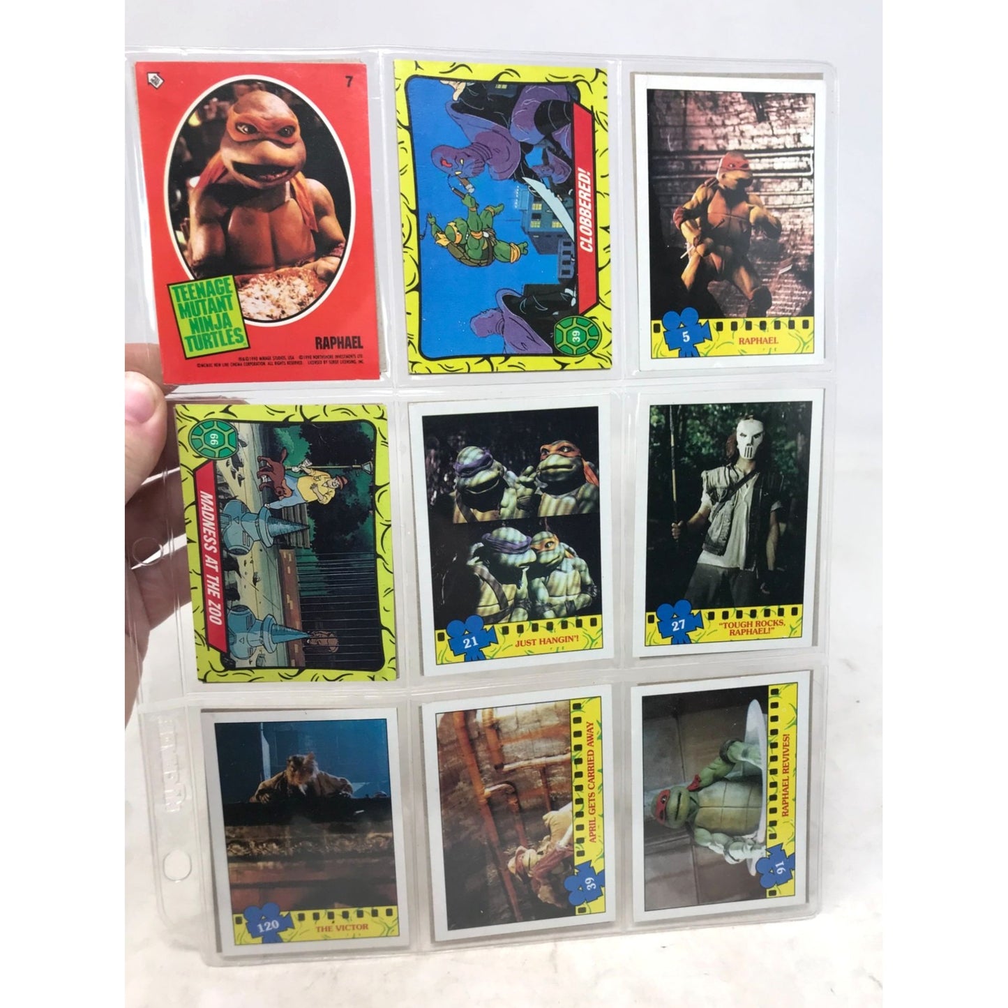 TMNT Teenage Mutant Ninja Turtles Trading Cards - Collectible Movie Card