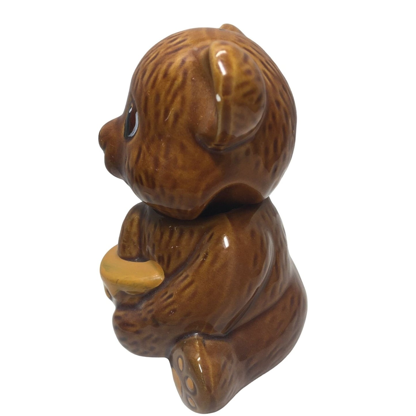 Cute Vintage Bear with Honeypot Cookie or biscuit Jar -