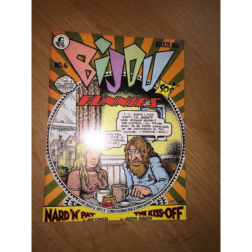 Bijou Funnies No. 4 Underground Comic Book- 1970s