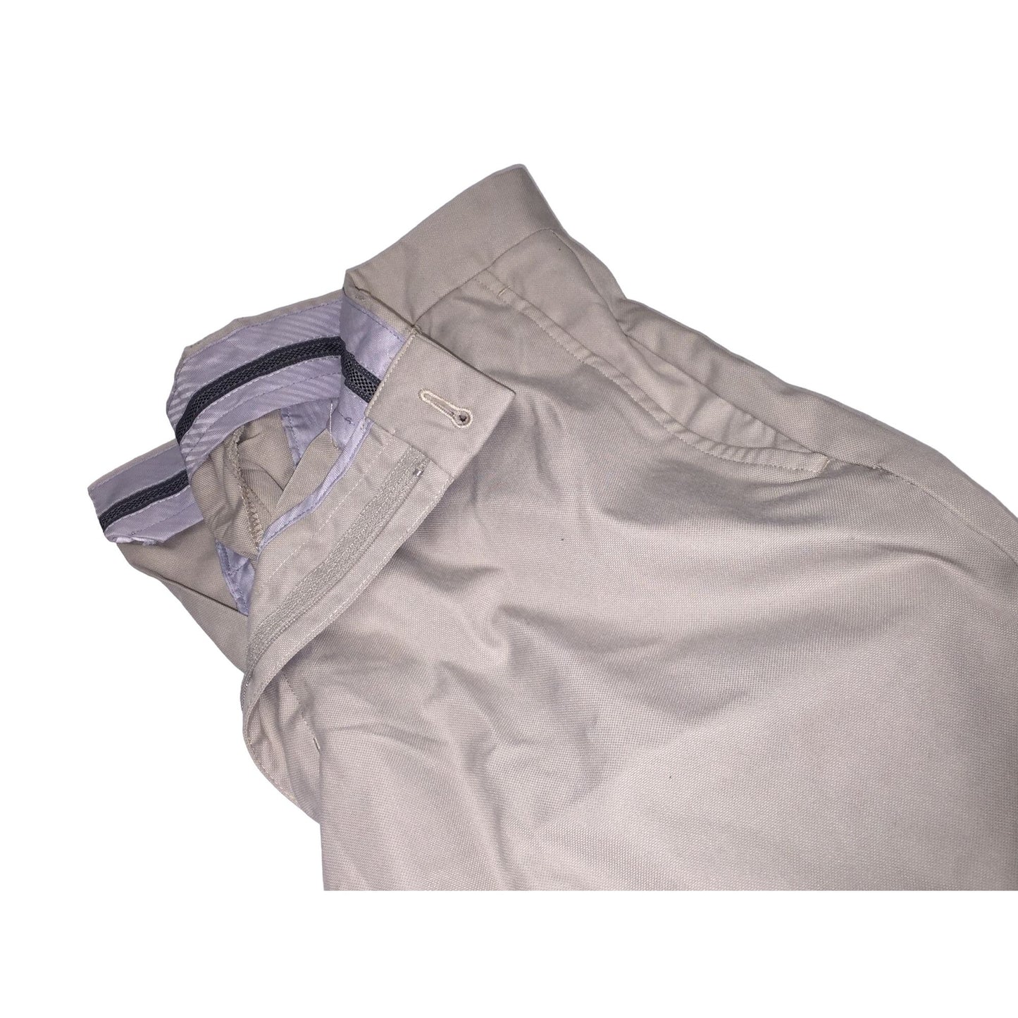 Champions Touch Khaki Golf Shorts - Zip Pockets - mens Size 32