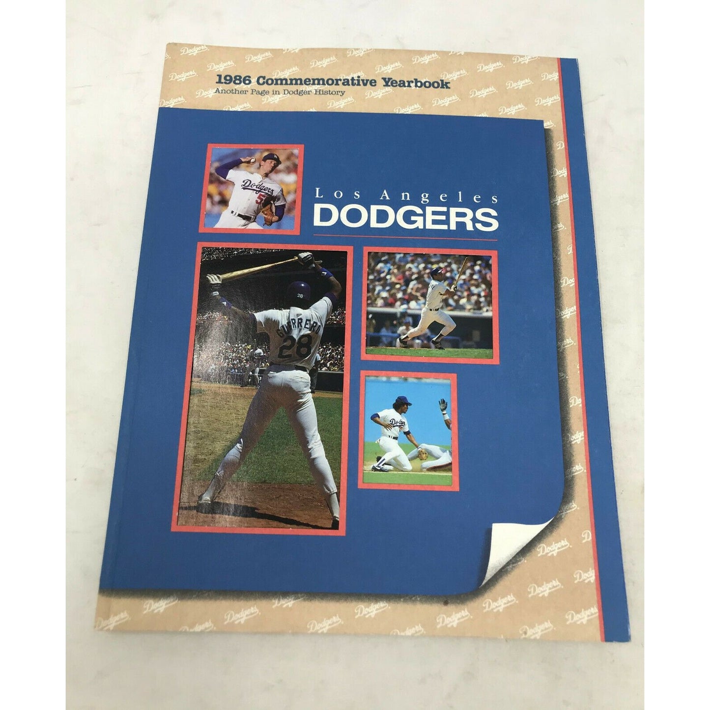 Los Angeles DODGERS Set 85-6 Yearbooks Spring Training Scorecard