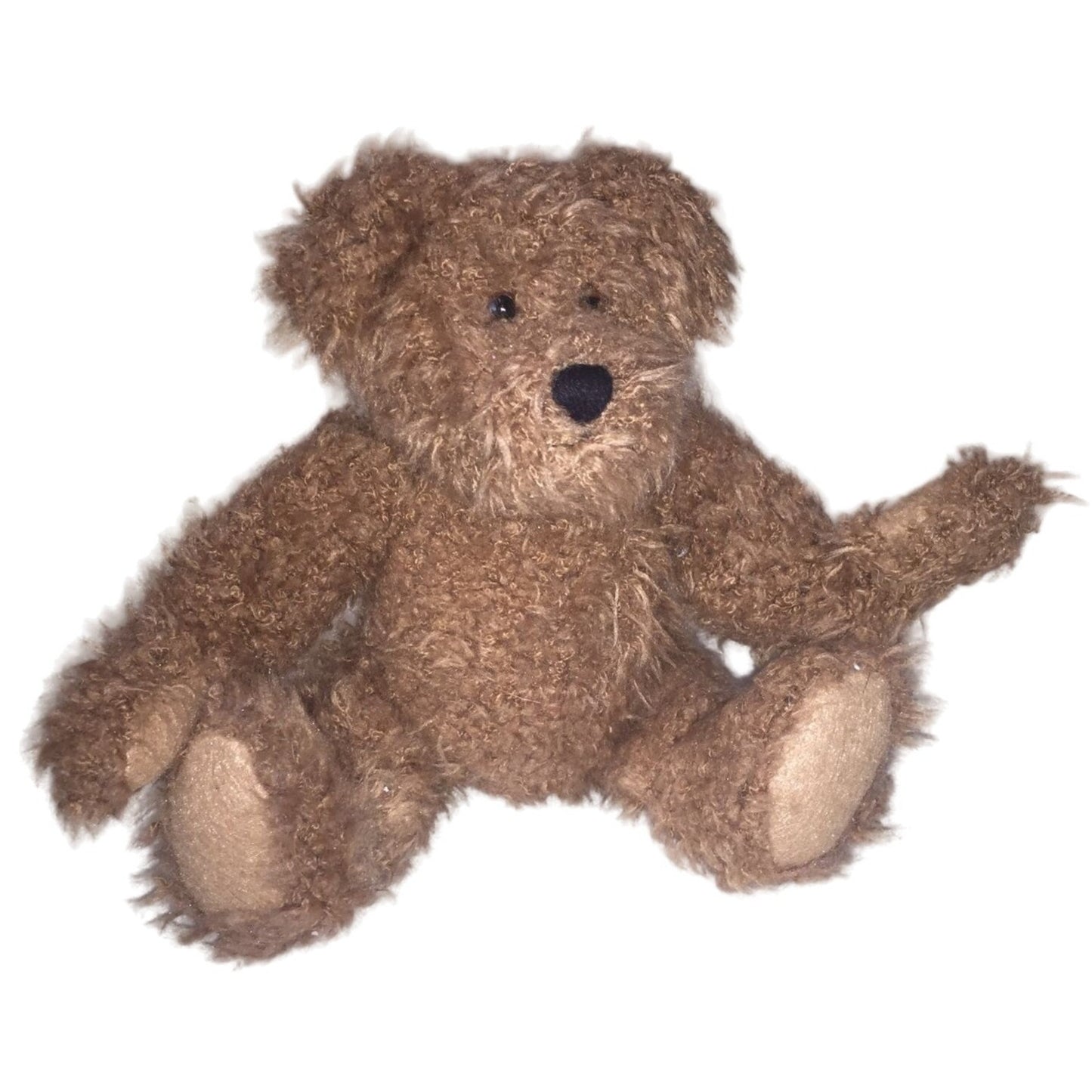 BOYDS Bears Cute Tan Jointed Teddy Bear Plush - Sweet Face!