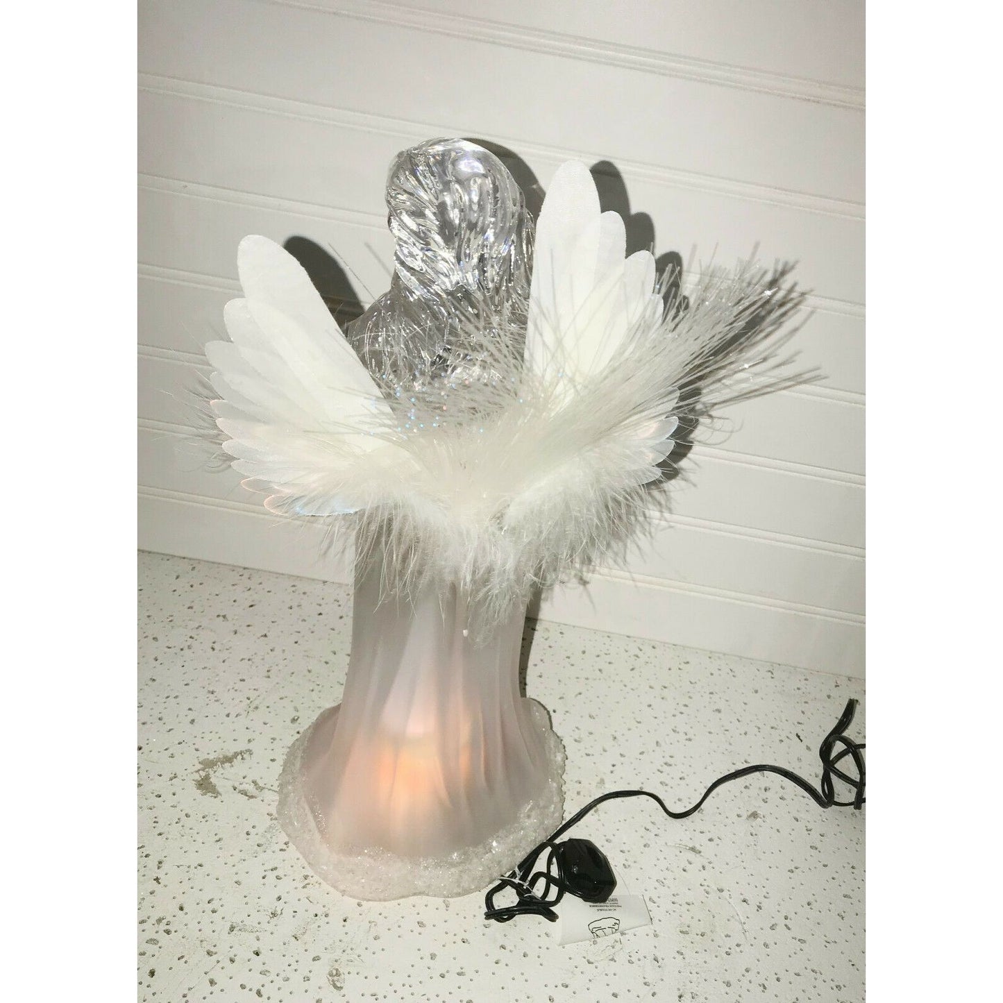 NOEL Peace on Earth JC Penney Home Collection Fiber Optic Angel