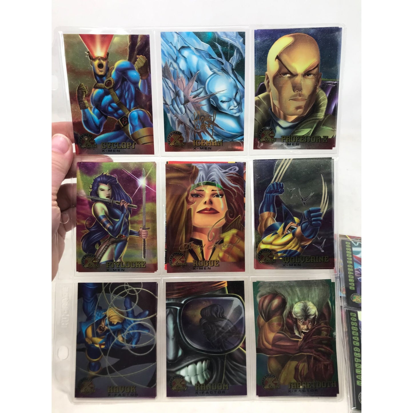 Fleer - ULTRA X-Men Trading Cards (1995) - 70+ Cards and Insert -