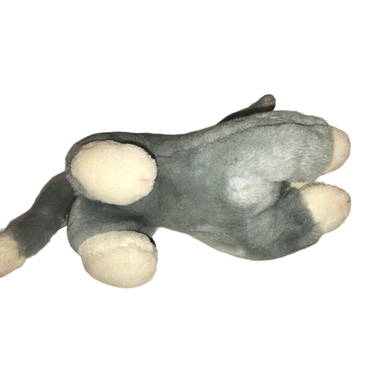 Playful Gray Kitten with big white paws - Polar Plush by 24K Special Effects Collectible Plush