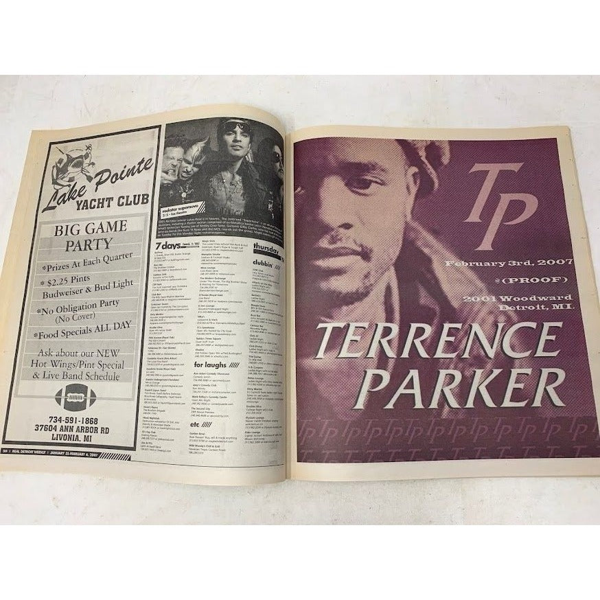 Real Detroit Weekly Newspaper Jan 31 - Feb 6, 2007 - Sarah Silverman - Detroit life and events