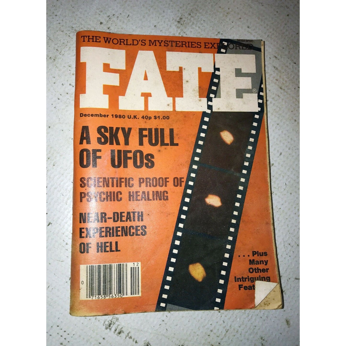 FATE Magazine December 1980 The WORLD'S MYSTERIES Explored UFOs