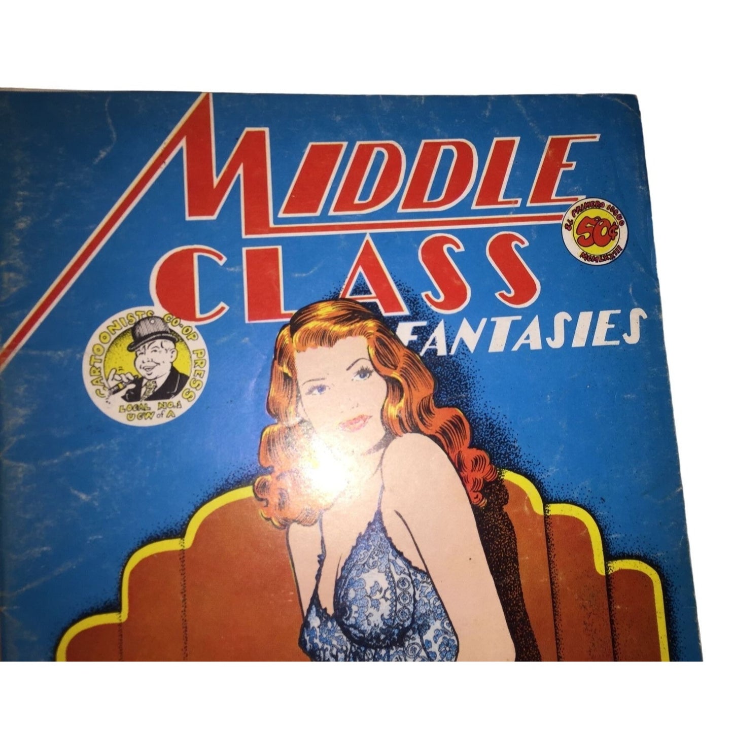 Middle Class Fantasies Vintage Underground Comix Comic Book - 1973 Jerry Lane