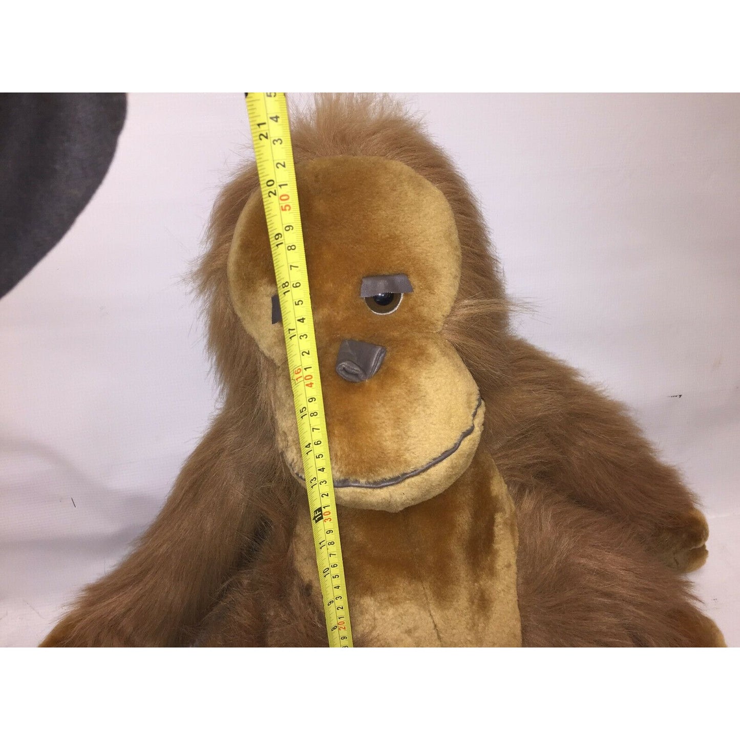 Plush Orangutan Monkey - Classic Toy Company - Long hair / Leather