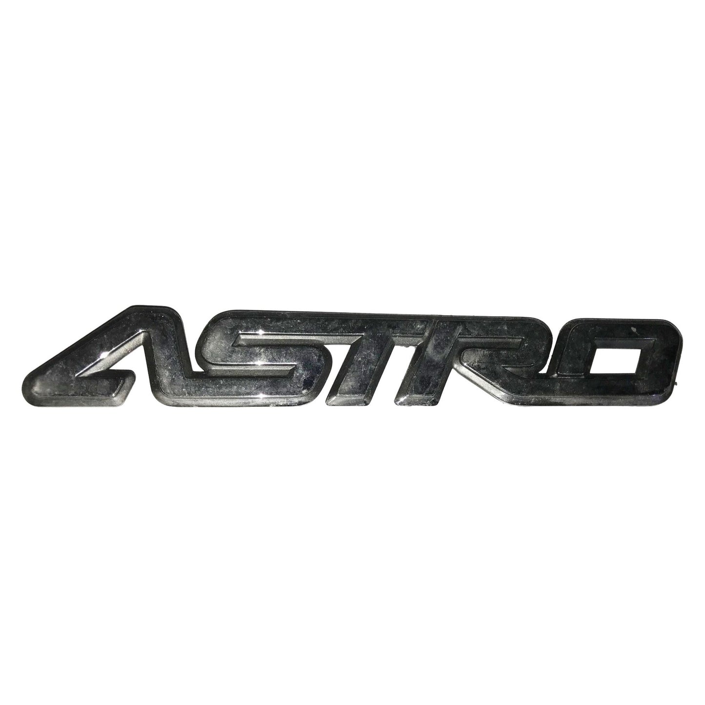 ASTRO - Auto Patch or Emblem - 8.5" Long Silver Plastic Auto Part