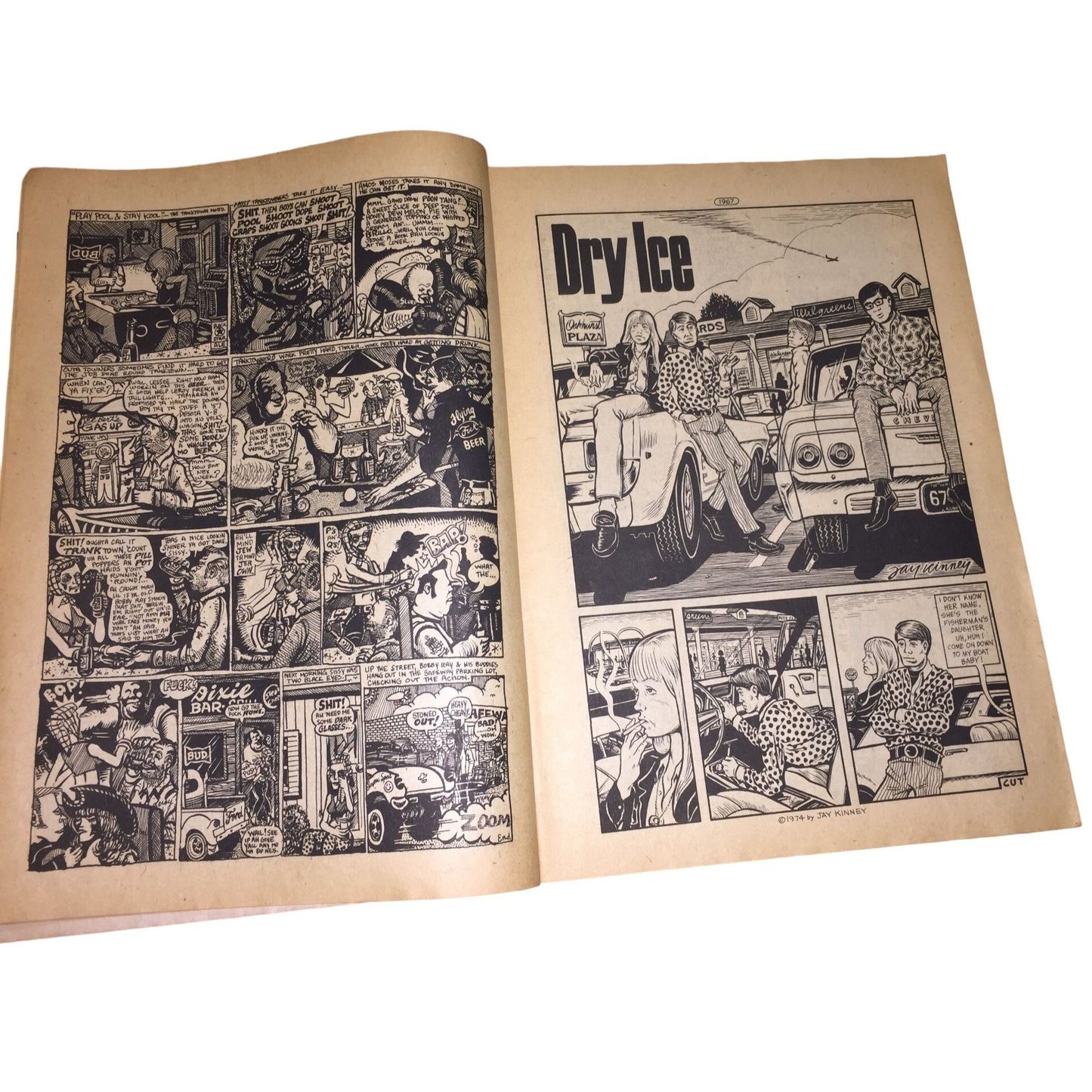 Short Order No. 2 Vintage Underground Comic Book - 1974 Underground Comix