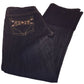 Boom Boom Jeans Womens size 11 Dark denim with Leopard print beads and gold accents - Vintage Blue Jeans Boom Boom Jeans  A+ Stuff