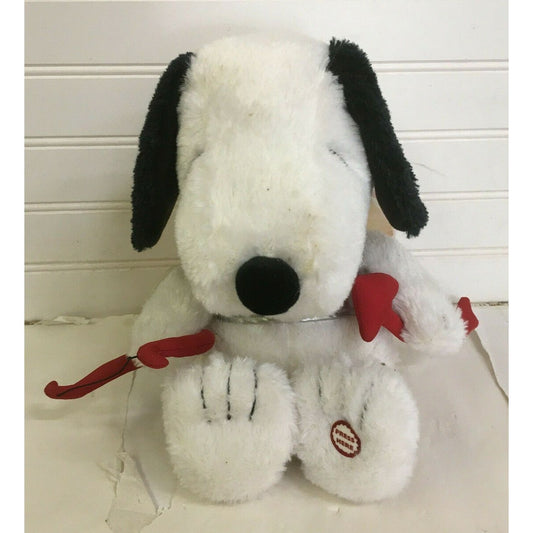 HALLMARK SNOOPY PEANUTS GANG CUPID 11" PLUSH