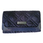 Vera Bradley Retired Navy Blue Trifold Billfold Style Wallet (snap closure) Coin Area, Credit Card Holder + Vera Bradley  A+ Stuff
