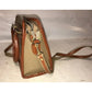 Alba - Tan and leather Handbag - ladies bag brown optional shoulder strap - couple of speck and spots -overall good condition ALBA  A+ Stuff Handbags