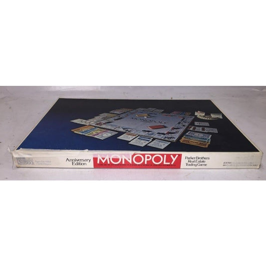 Vintage Monopoly Anniversary Edition (1970s) As Shown -  Missing round holder - classic board game