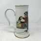 Norman Rockwell, Gorham Limited, "A Boy Meets His Dog" Stein. #2180 of 9,800. Norman Rockwell  A+ Stuff Mugs