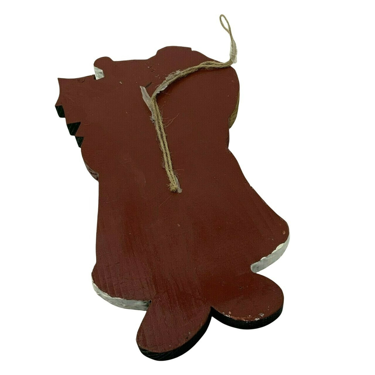 CHRISTMAS - Holiday Wooden SANTA CLAUS Wall Hanging Decoration