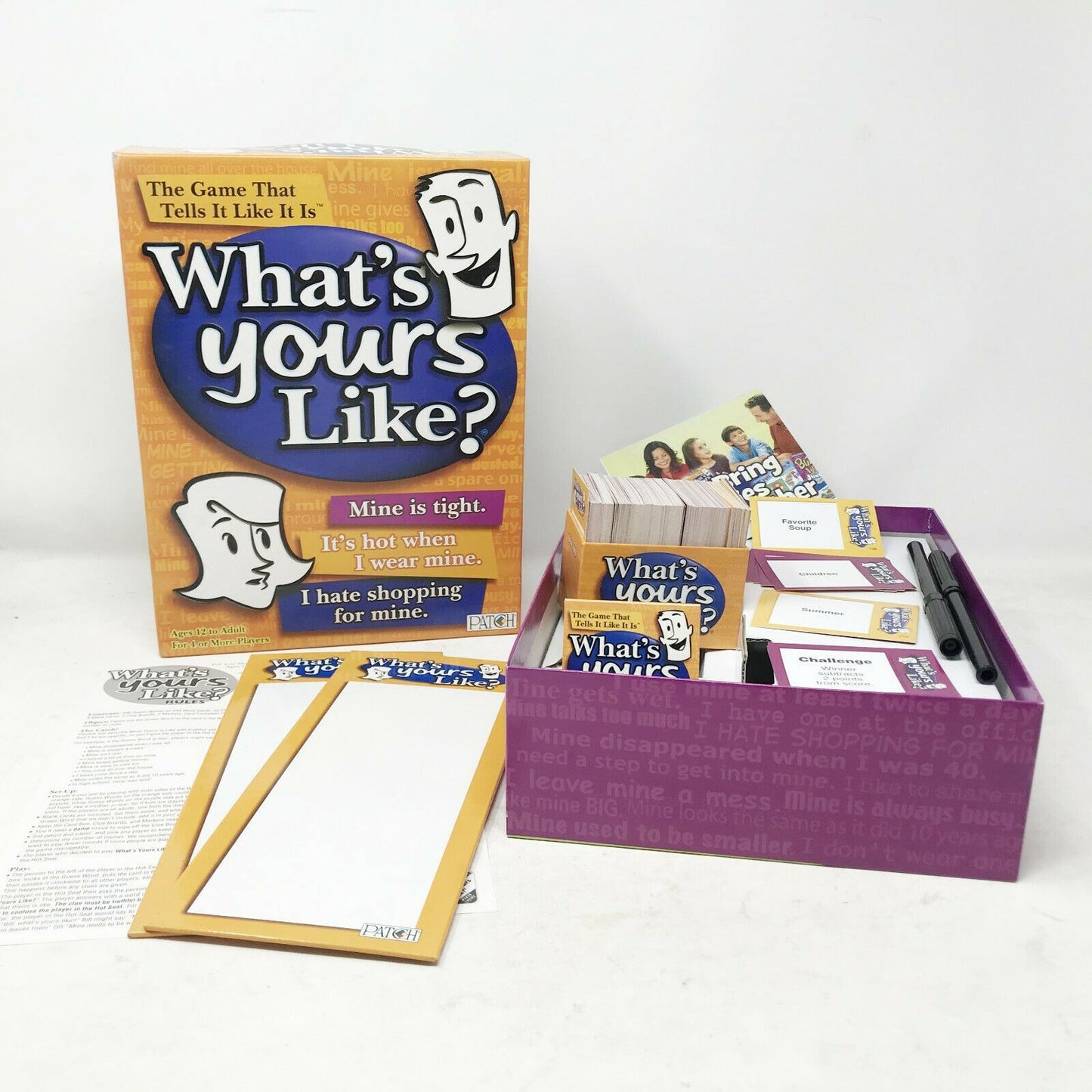 WHAT'S YOURS LIKE? - Family GAME NIGHT & Party Board Card Game