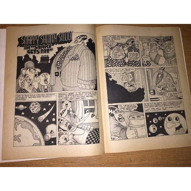 Bijou Funnies - Underground Comic Book - Pro Junior and Honeybunch battle the sinister forces of Mr. Man - Copyright 1970