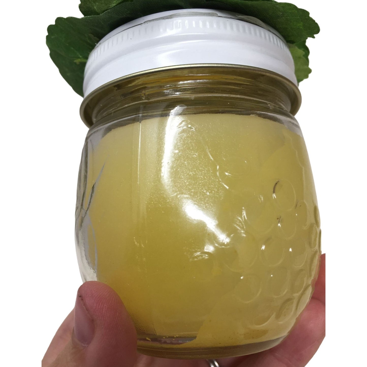 Great-Grandma's Candles - LEMON Flavor Scent - New and unused Pint Jar Candle