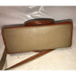 Alba - Tan and leather Handbag - ladies bag brown optional shoulder strap - couple of speck and spots -overall good condition ALBA  A+ Stuff Handbags
