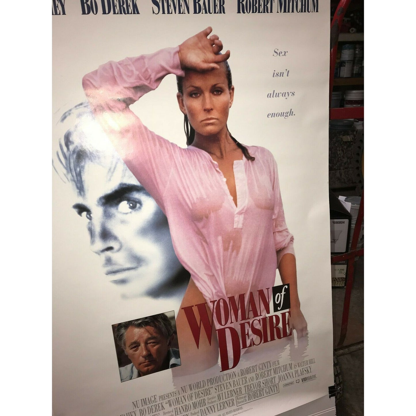 Original BO DEREK Movie Poster WOMAN OF DESIRE 1994 Advertising