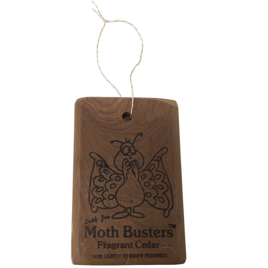 Daddy Joes Moth Busters Fragrant Cedar Sand Lightly to Renew Freshness - Cute Bug Art