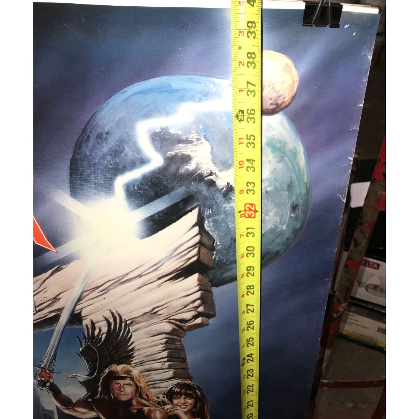 BEASTMASTER 2 Through the Portal of Time - Original Vintage Movie Poster -  Great Find!