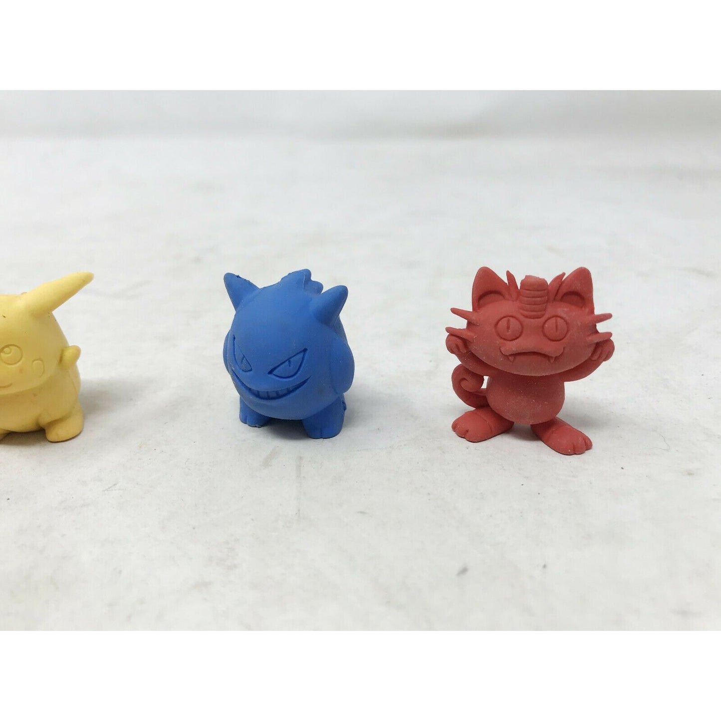 Vintage POKEMON Characters Set of 4 PIKACHU Meowth Blastoise