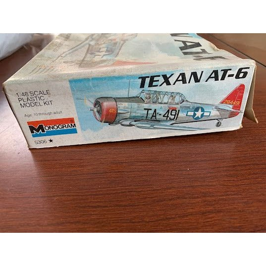 Texan AT 6 model - Mostly together - as shown - see photos for best depiction