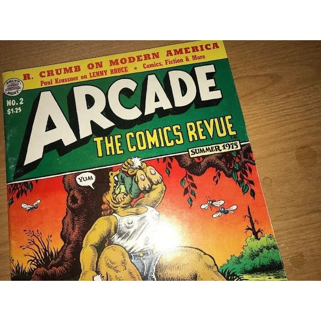 Arcade - The Comics Revue No. 2 1975 - R Crumb - Underground Comic