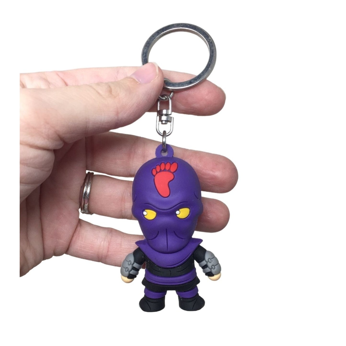 Foot Ninja Keychain - Teenange Mutant Ninja Turtles Villan TMNT 2016 Viacom Intl.