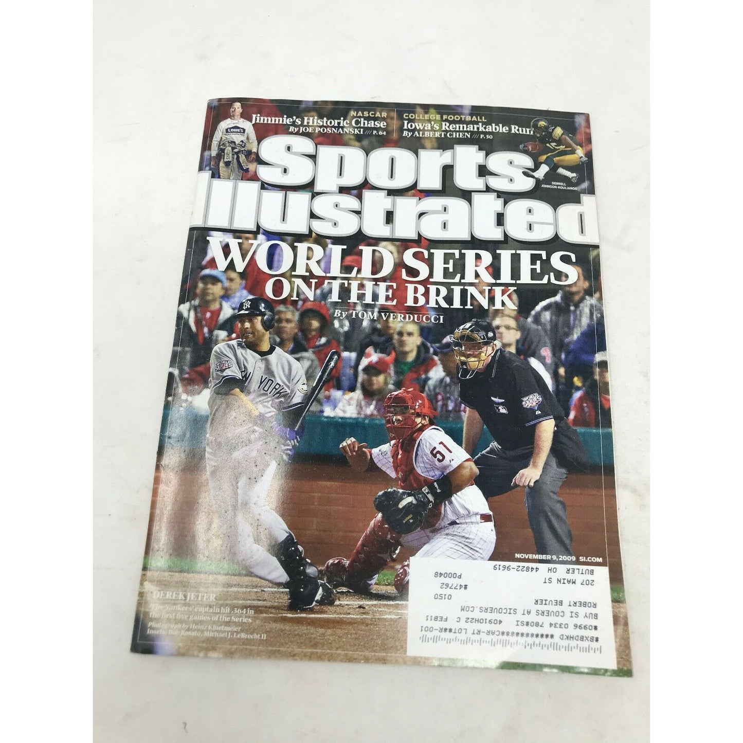 Lot of 8 SPORTS ILLUSTRATED Magazines from 2000s Soccer, Baseball