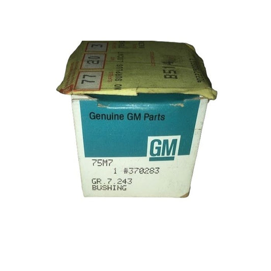 Genuine GM Part BUSHING - Part No. 370283 - Vintage General Motors OEM Replacement Auto Part - New Old Stock NOS - GR 7.243