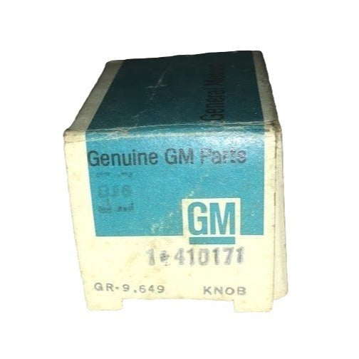 Genuine GM Part KNOB 1970s GM Radio Knob - Part No. 410171 - NOS - Vintage General Motors OEM Replacement Auto Part - New Old Stock