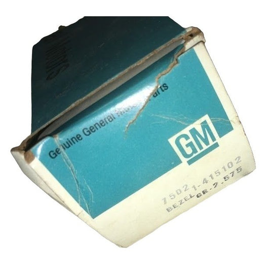 Genuine GM Part BEZEL - RH Front Side Marker Lamp Bezel ( 2 Bezels included in 1 original box) Vintage General Motors OEM Replacement Auto P