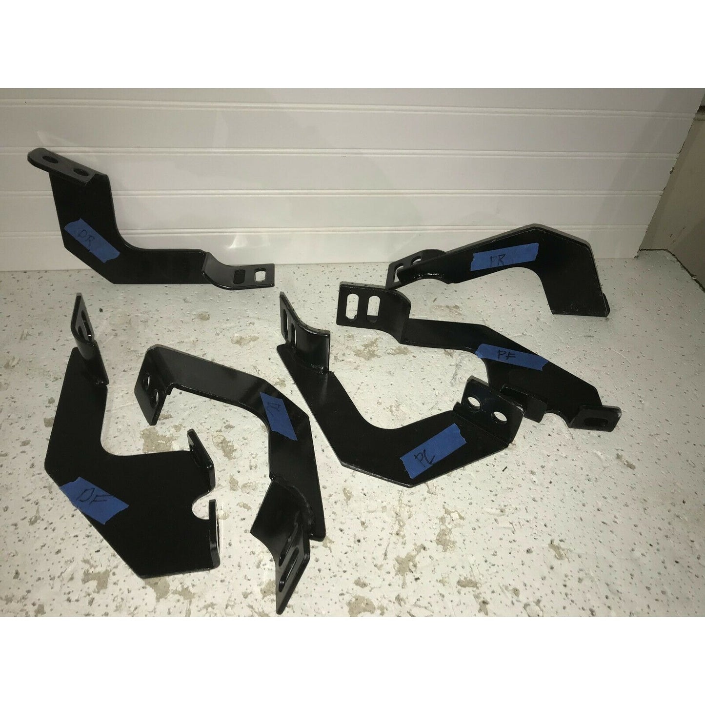 OEM Subaru BRACKETS Set of 6 marked for Position Auto Part