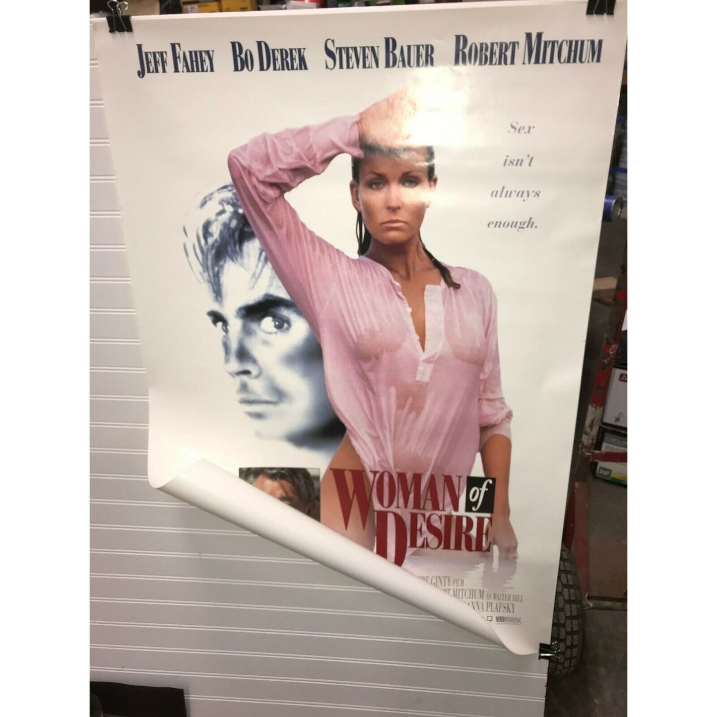 Original BO DEREK Movie Poster WOMAN OF DESIRE 1994 Advertising