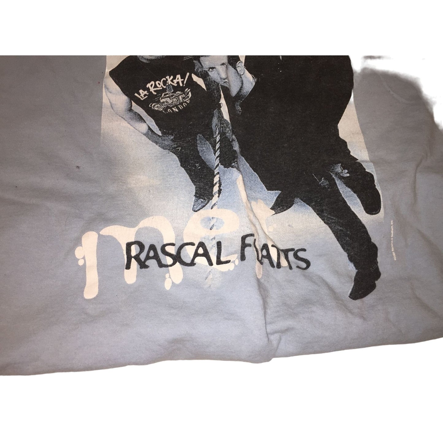 RASCAL FLATTS  'Melt' Tour Concert Souvenir T Shirt - Size Medium