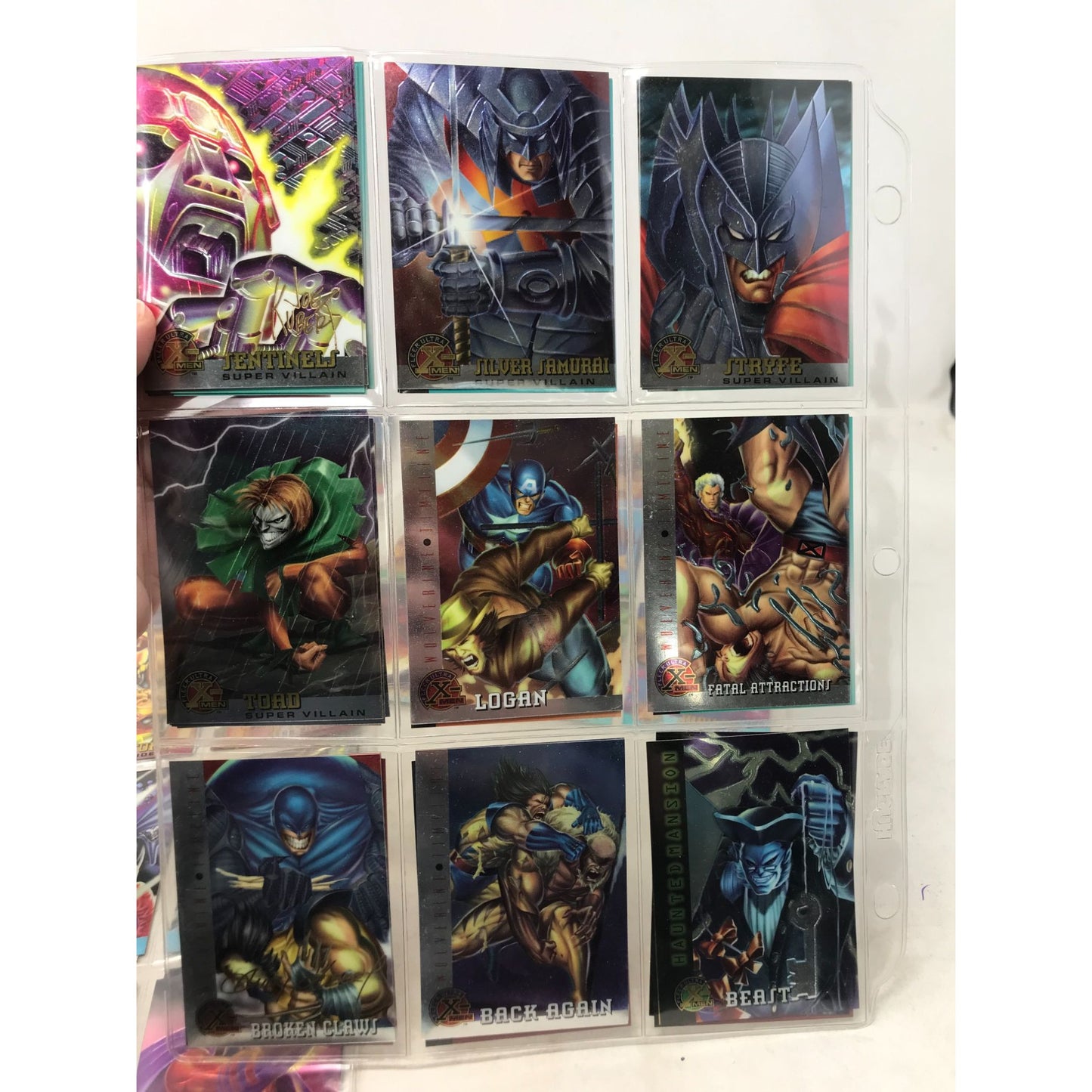 Fleer - ULTRA X-Men Trading Cards (1995) - 70+ Cards and Insert -