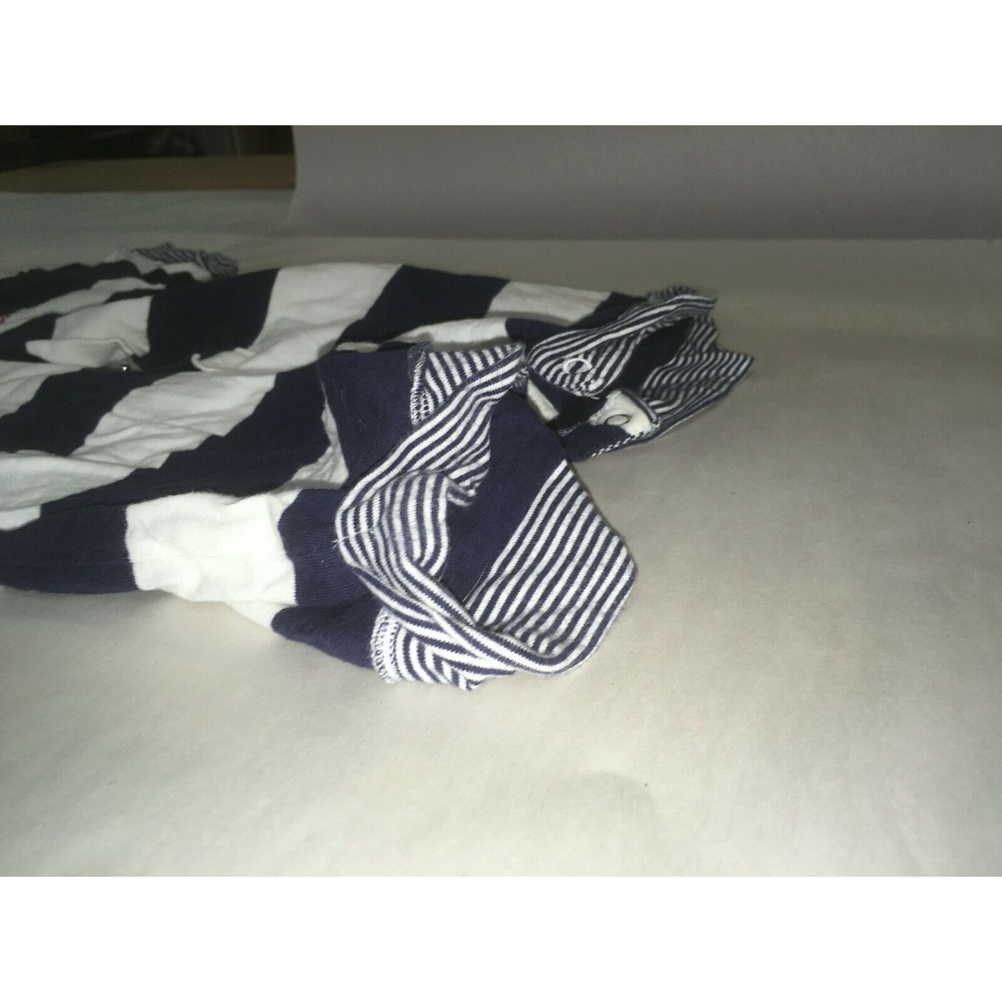 Vintage Baby B Gosh Boys Navy Stripe ROMPER Size 24mo Navy Stripe