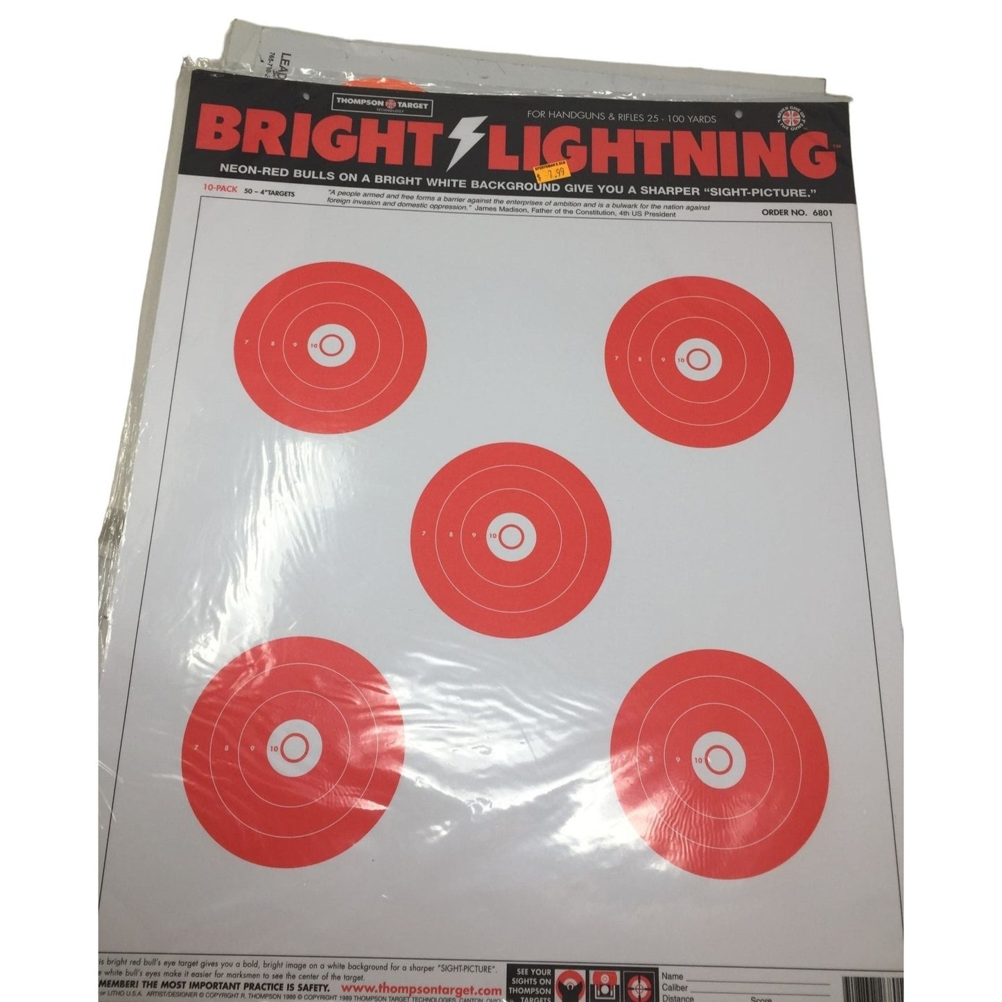 Large Lot of Paper Shooting Targets and Games - Lead Hot Poker, Hot Shots, Guns and Rosa's Targets Inc