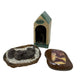 Labordor Puppy Decor  and Figurines (3 Total)Dog in Bed, Paperweight and Companion Rd Figure in Box Companion Road  A+ Stuff