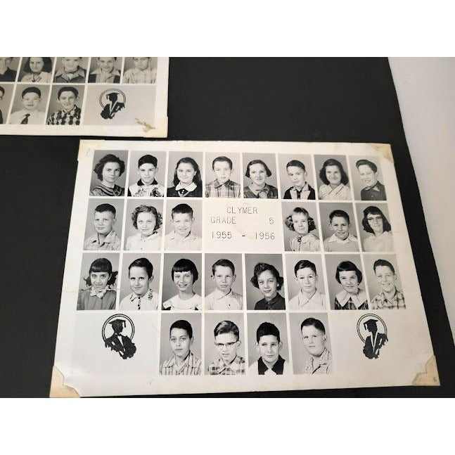 Photo Album from Clymer School - Class Photos for one class 1951-1963 (Clymer New York, I believe) - Class photos and senior photos -penpals