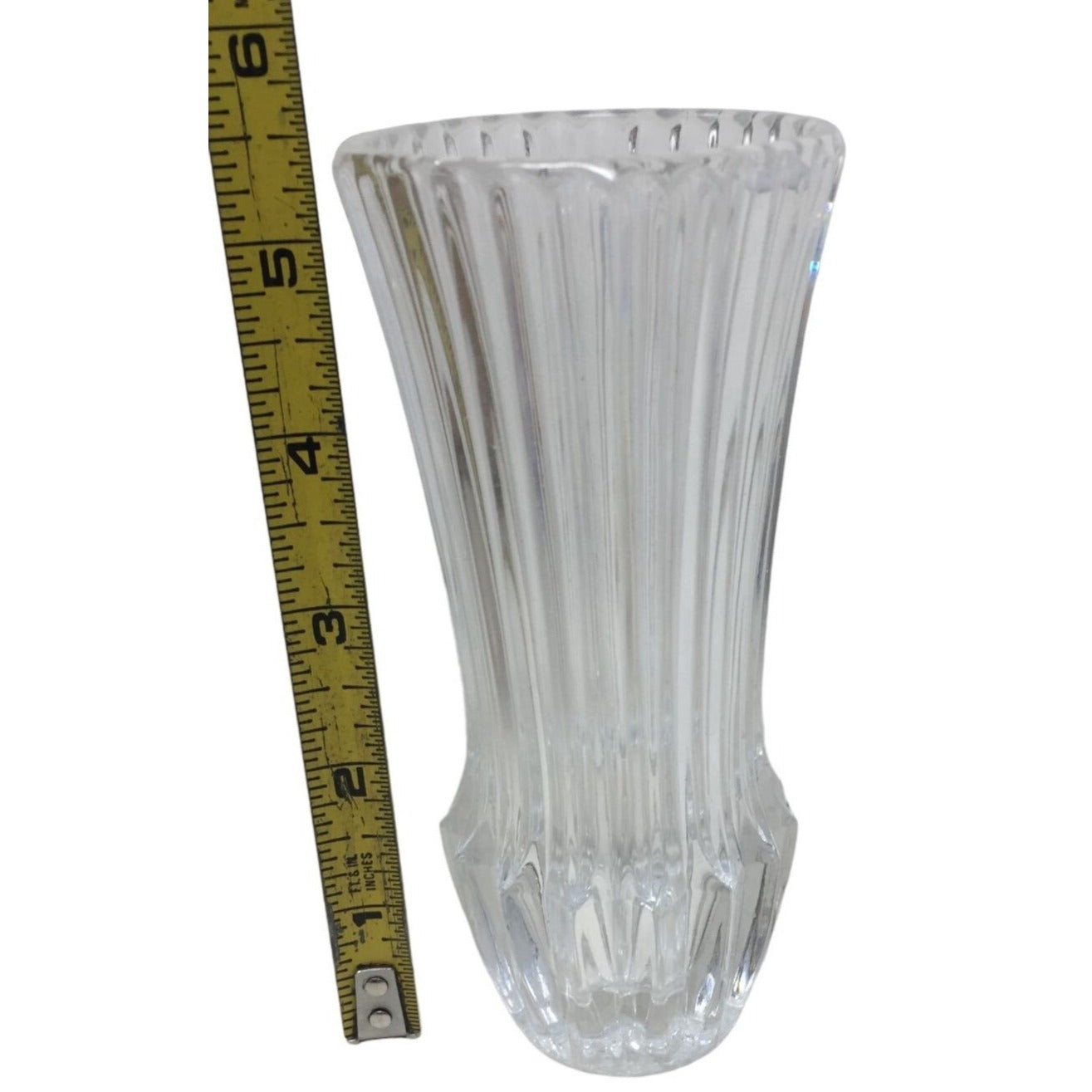 5" Burst Design Bud Vase Flaring wider Mouth