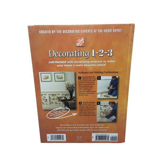 The Home Depot - Decorating 1-2-3 - Home Decorating Reference DIY Book -