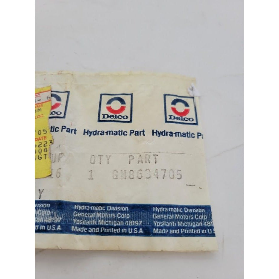 Delco Hydra-matic Part GM part no. 8634705 VALVE - Discontinued General Motors Vintage Replacement Auto Part OEM Part - NOS