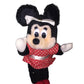 Vintage MINNIE MOUSE Plush by APPLAUSE - White Bow and Belt - Red Dress with small white polka dots Applause  A+ Stuff