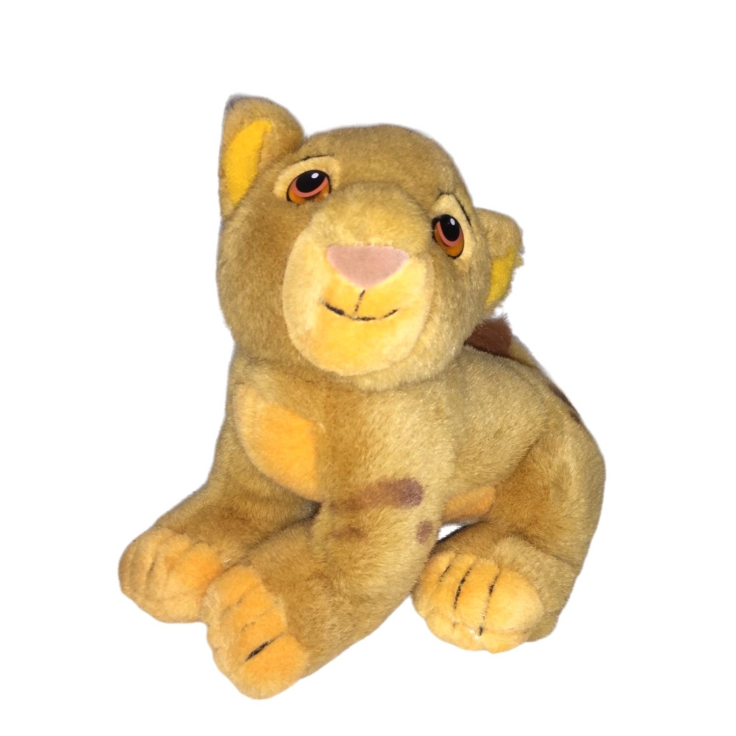 Vintage Disney Store SIMBA Lion Cub Plush from The Lion King - 7"